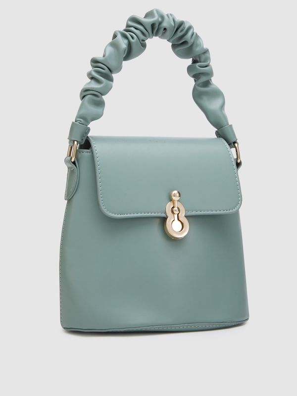 Globus Women Mint Solid Sling Bag