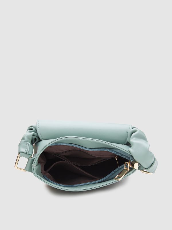 Globus Women Mint Solid Sling Bag